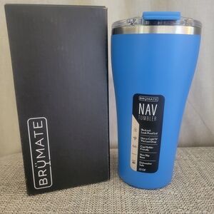 BrüMate Blue NAV Tumbler